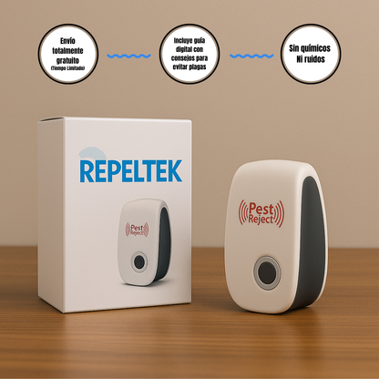 Repeltek™ Protección ultrasónica para el hogar