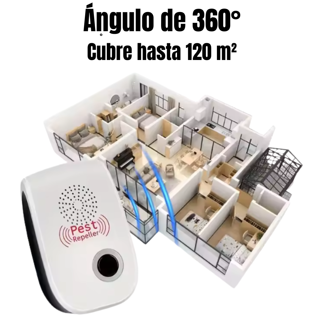 Repeltek™ Protección ultrasónica para el hogar